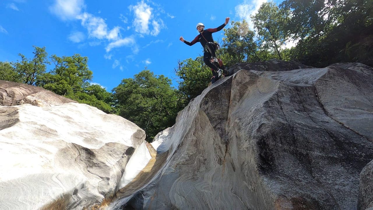 Boggera Canyoning für Einsteiger