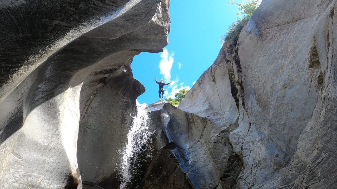 Boggera Canyoning für Einsteiger