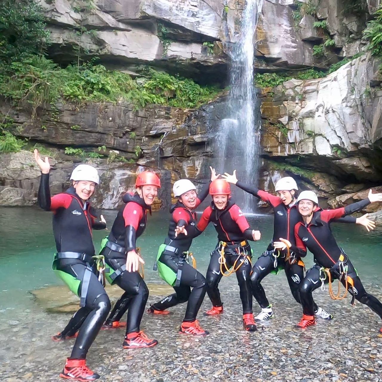 Boggera Canyoning für Einsteiger