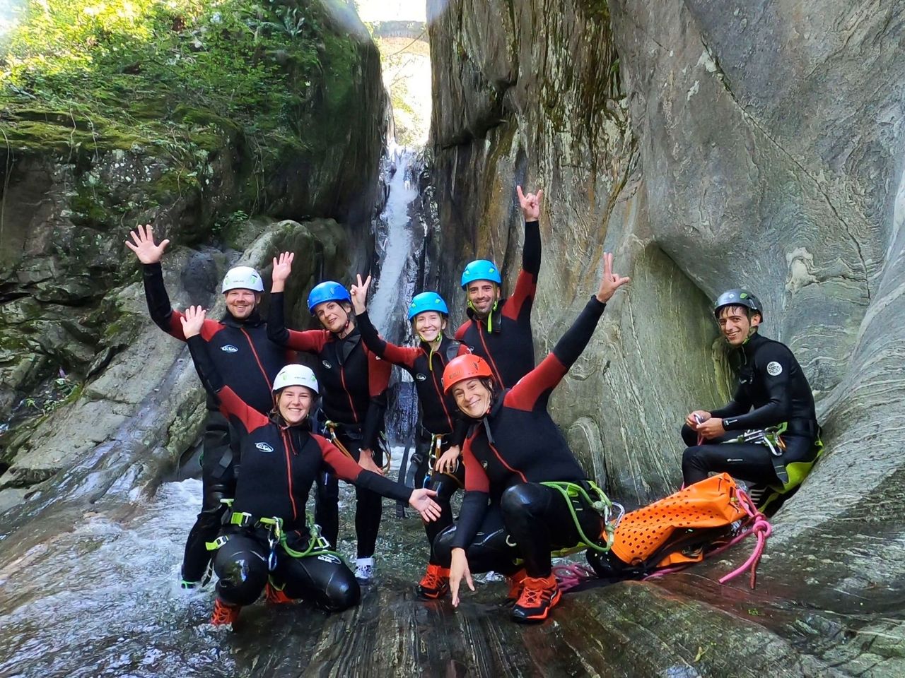 Maggiatal Val Grande Canyoning für Anfänger
