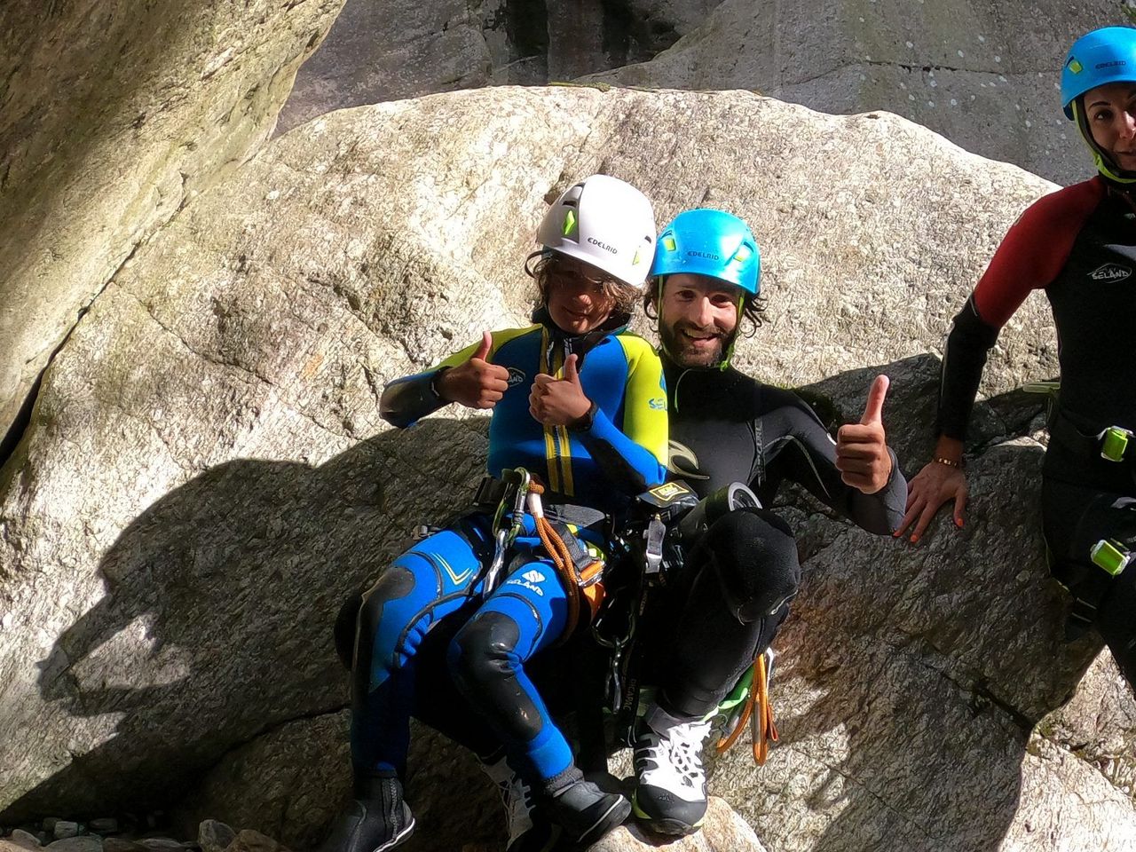 Boggera Canyoning für Familien Bellinzona-Biasca