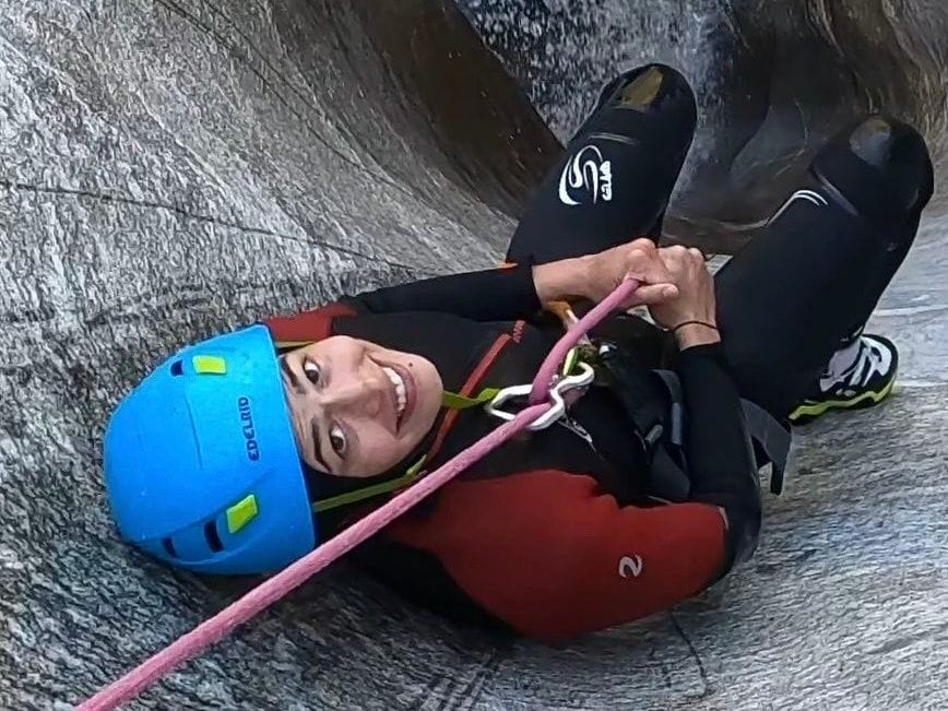 Iragna Schlucht Canyoning für Anfänger