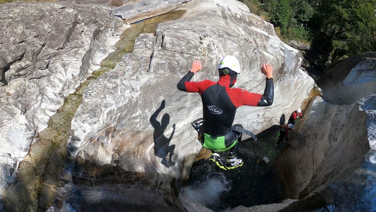 Boggera Canyoning für Einsteiger