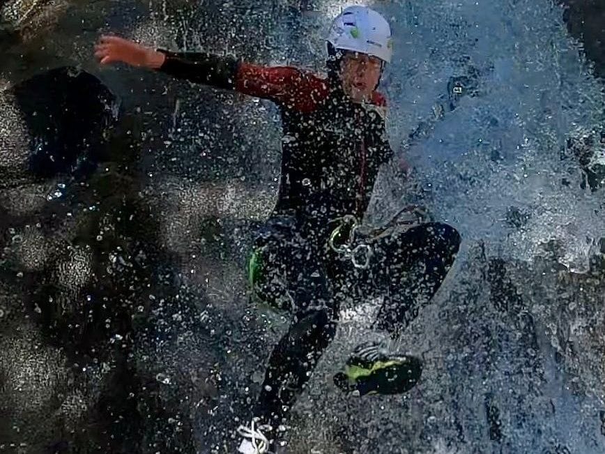 Iragna Schlucht Canyoning für Anfänger