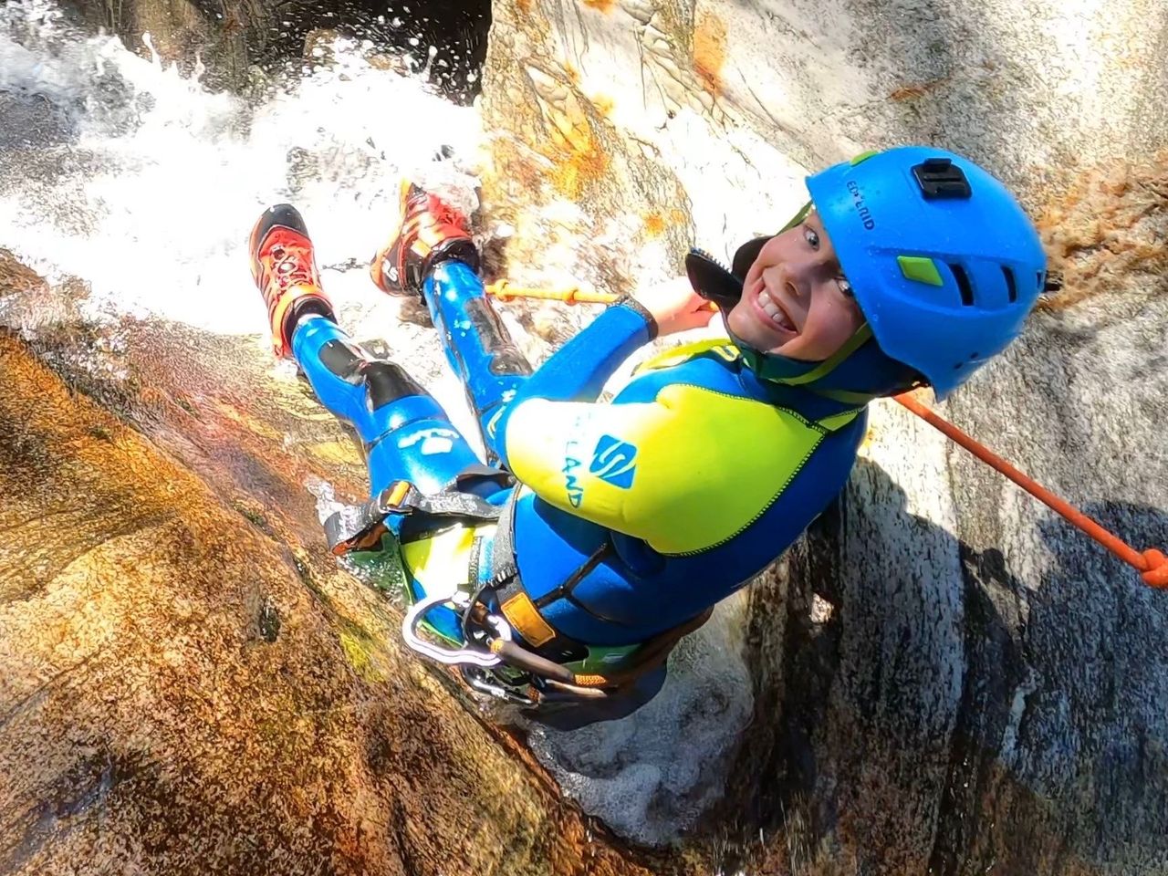 Boggera Canyoning für Familien Bellinzona-Biasca
