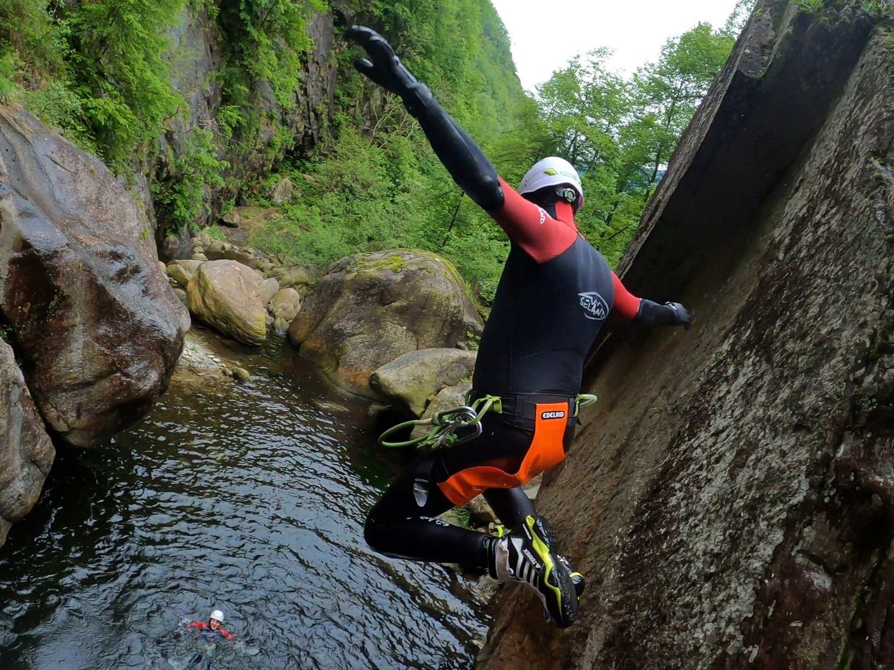 Malvaglia Canyoning für Anfänger