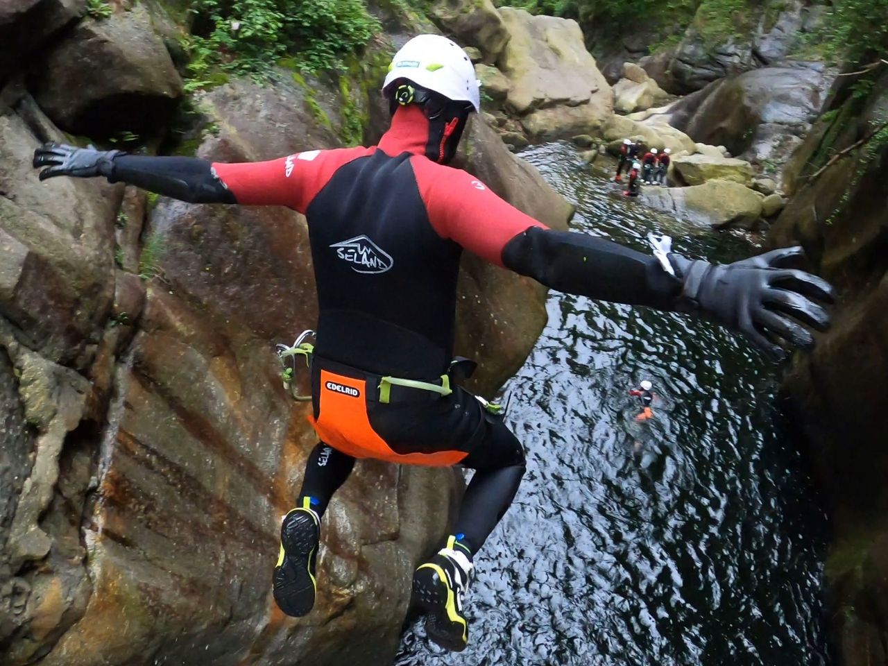 Malvaglia Canyoning für Anfänger