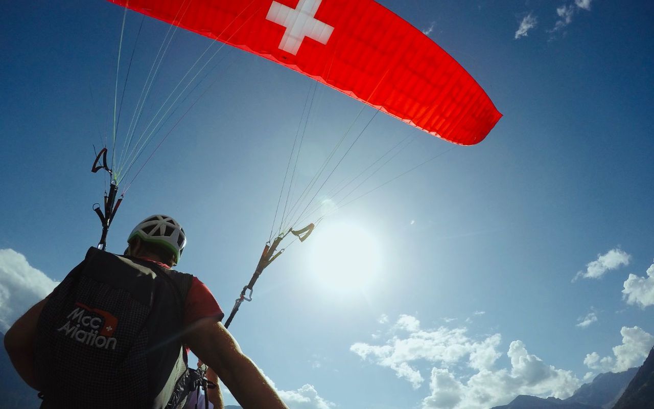 Beatenberg Gleitschirmfliegen im Tandem ab Interlaken