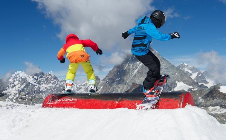 Snowboard Privatkurs Sunnegga oder Matterhorn Ski Paradise