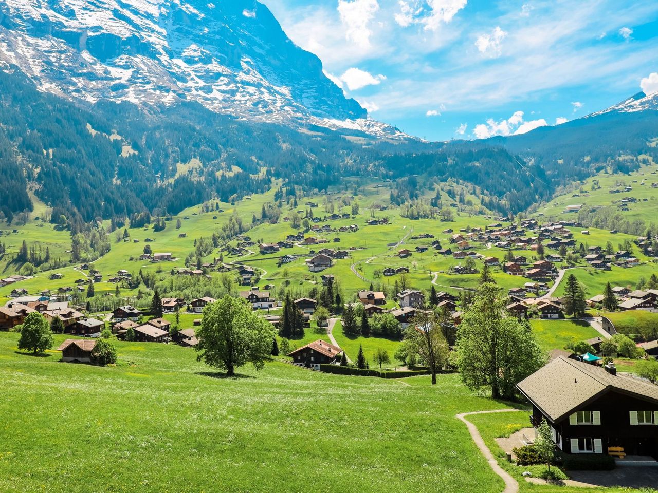 Ab Zürich Flughafen: Transfer nach Interlaken, Grindelwald oder Lauterbrunnen
