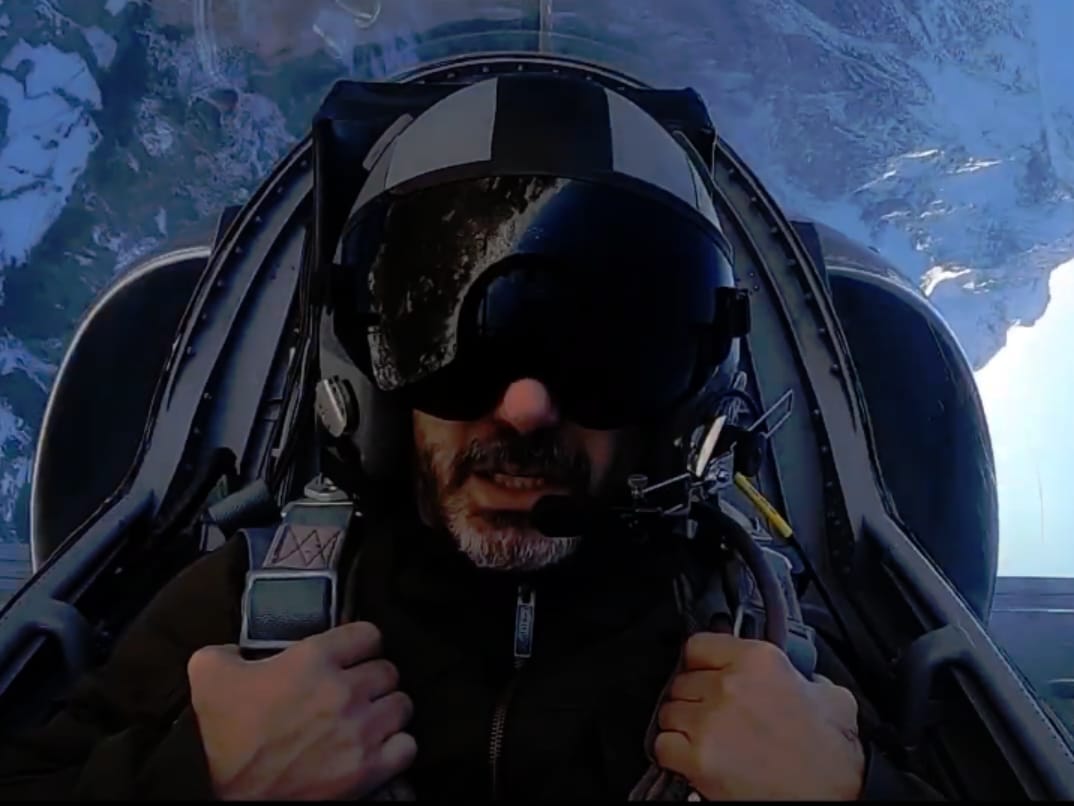 L-39 Jetflug in den Alpen ab Aosta IT