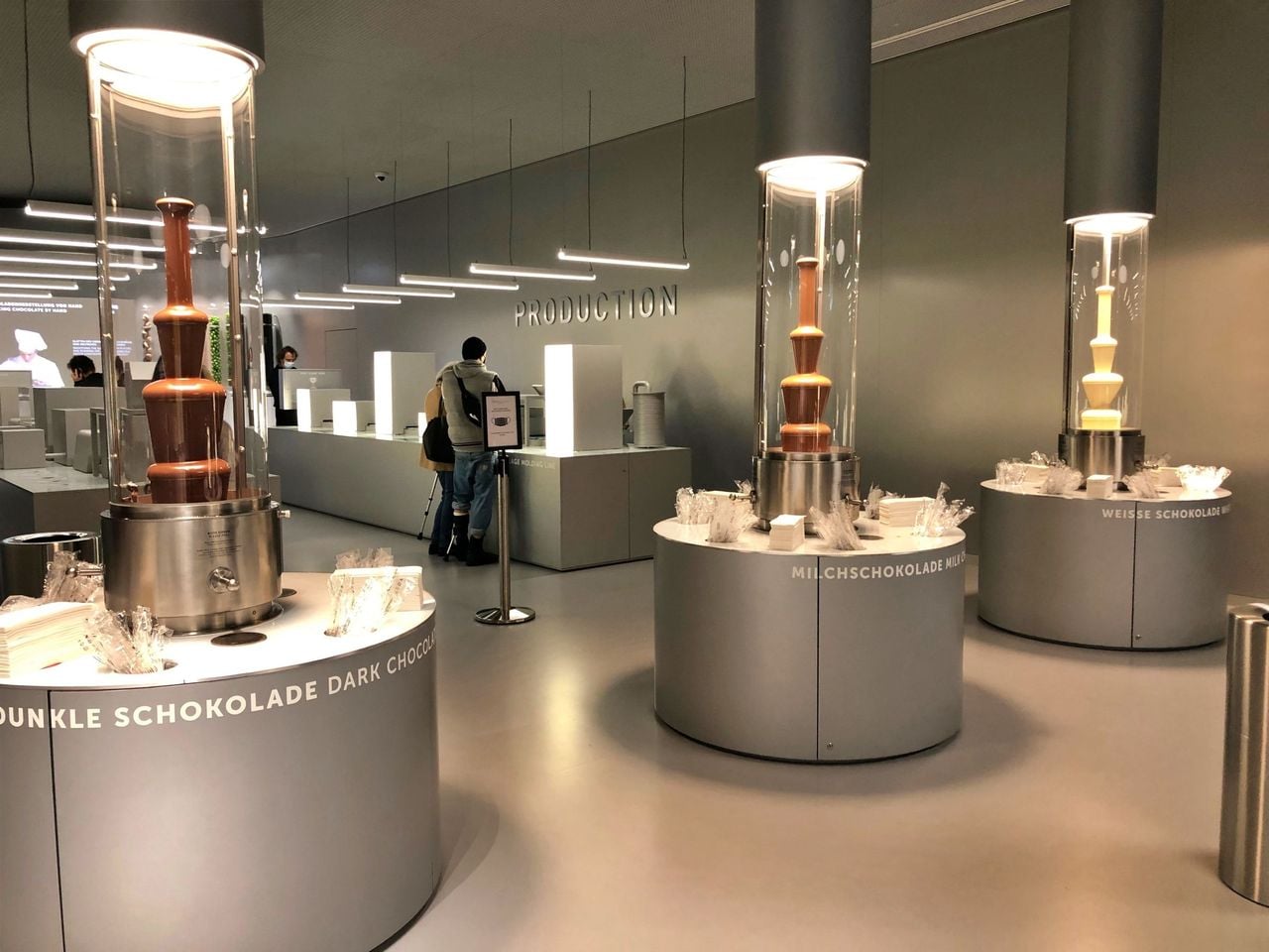 Au départ de Zurich : excursion privée d'une journée Chutes du Rhin, Zurich et Lindt Home of Chocolate