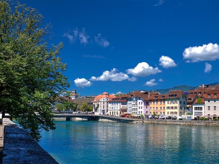 Aarefahrt zwischen Solothurn und Biel mit dem Schiff