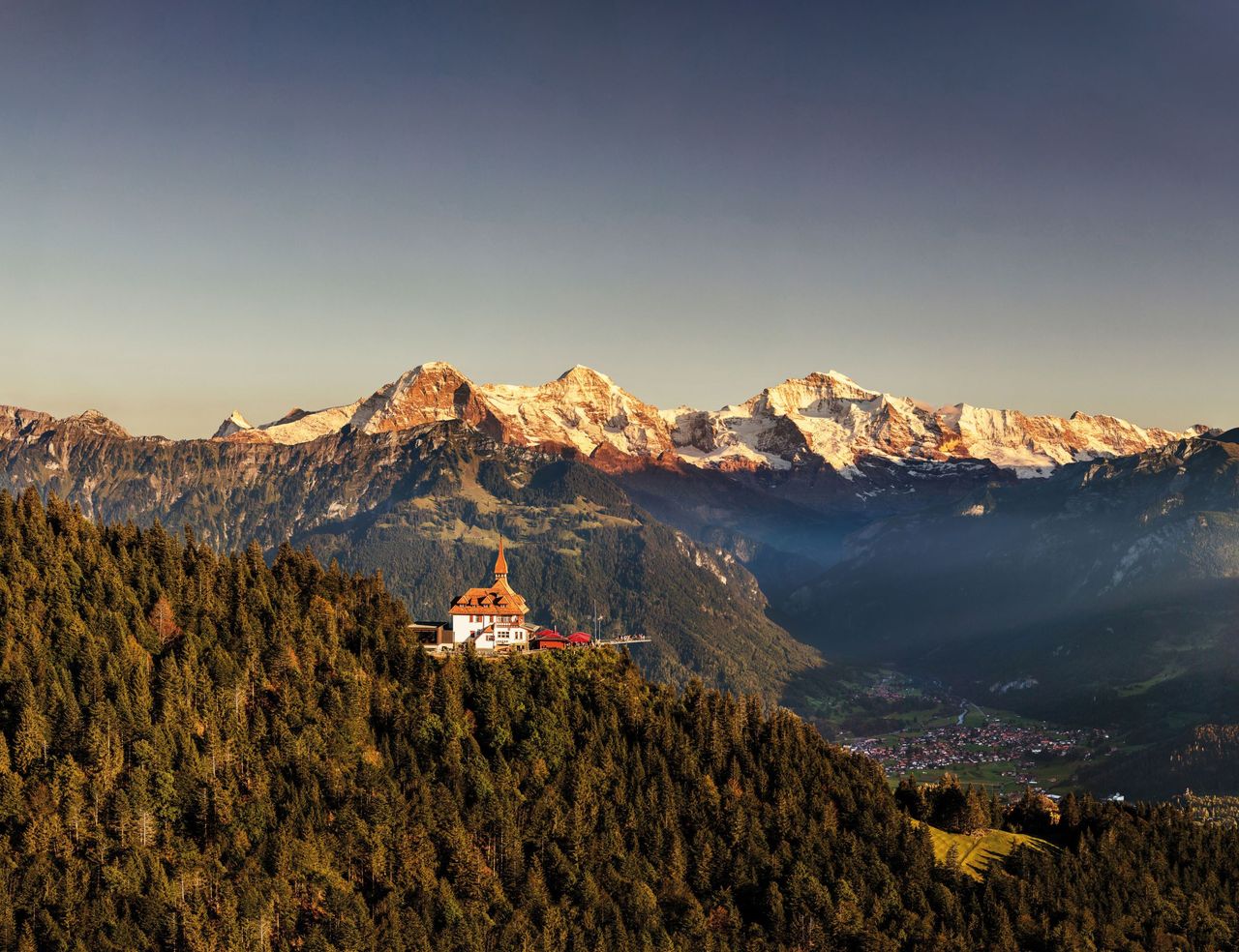 Ticket Standseilbahn Harder Kulm ab Interlaken Ost