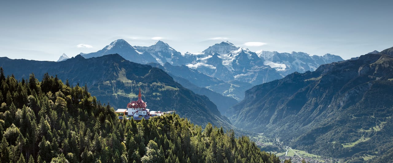 Ticket Standseilbahn Harder Kulm ab Interlaken Ost