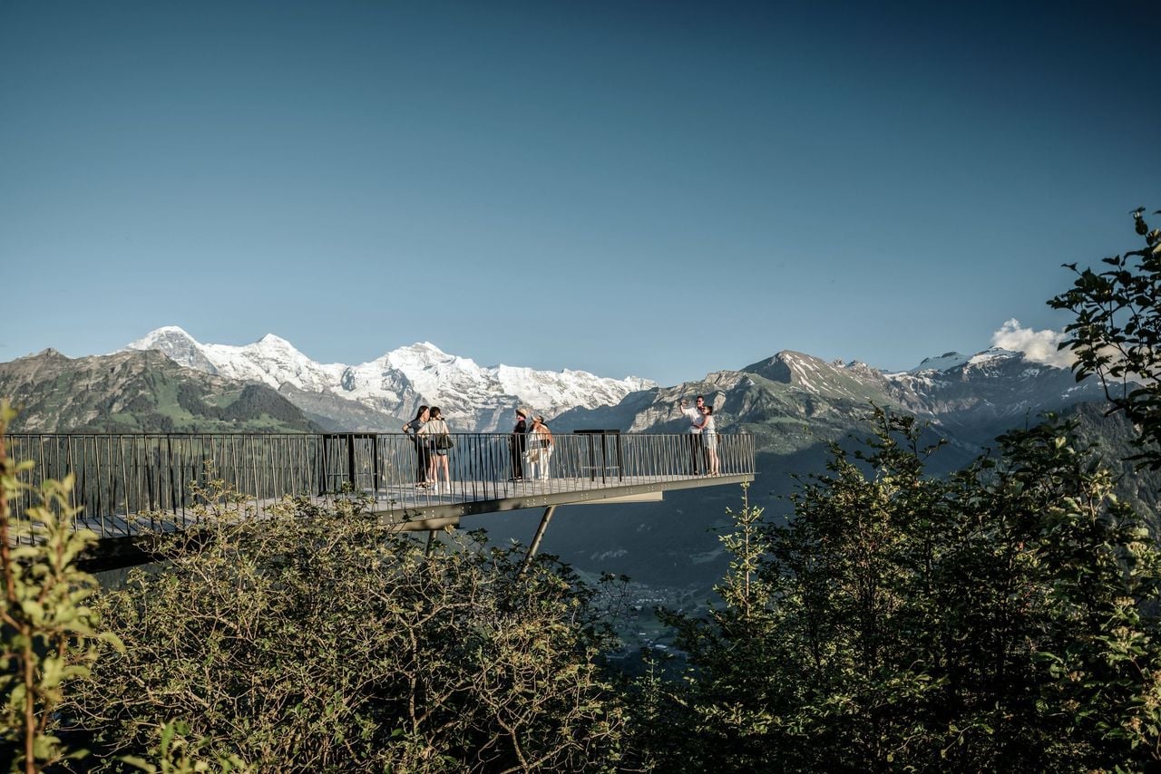 Ticket Standseilbahn Harder Kulm ab Interlaken Ost