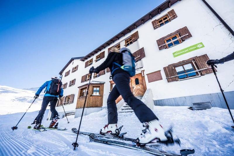 Skitour zur Heidelberger Hütte bei Samnaun