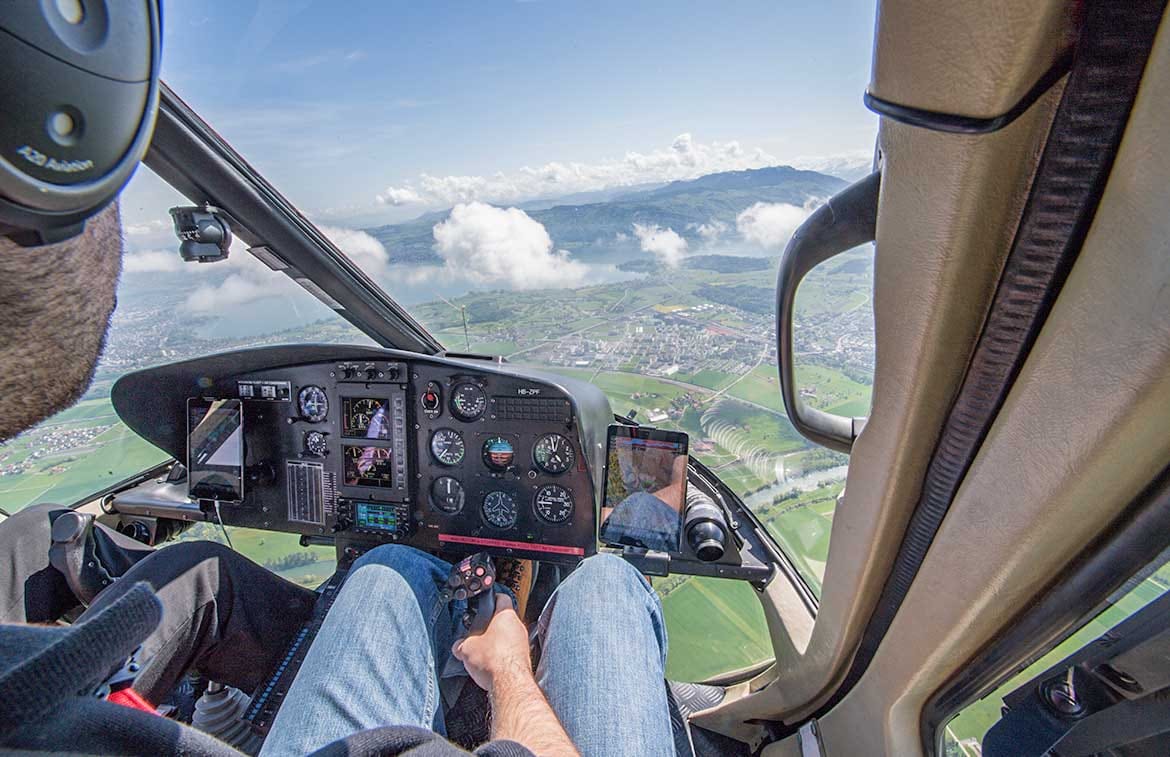 Luzern Rundflug Helikopter 20 Minuten