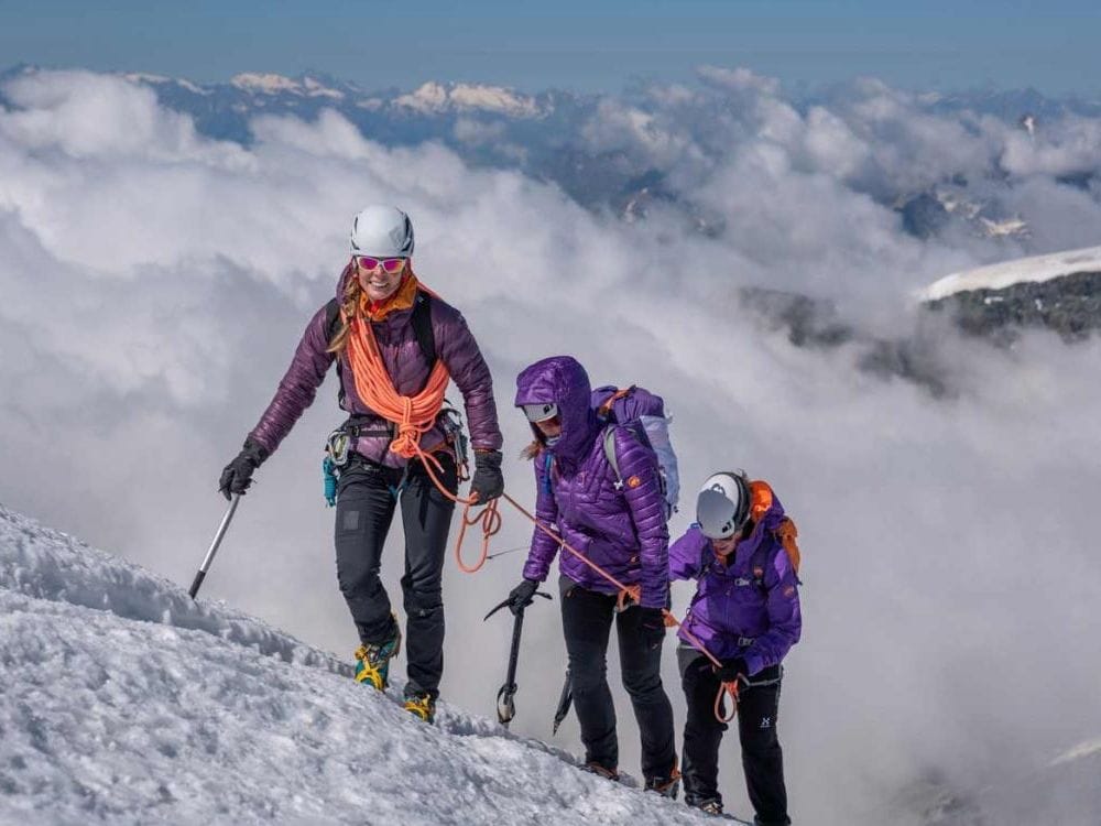 Signalkuppe 2-day ski tour private mountain guide from Zermatt