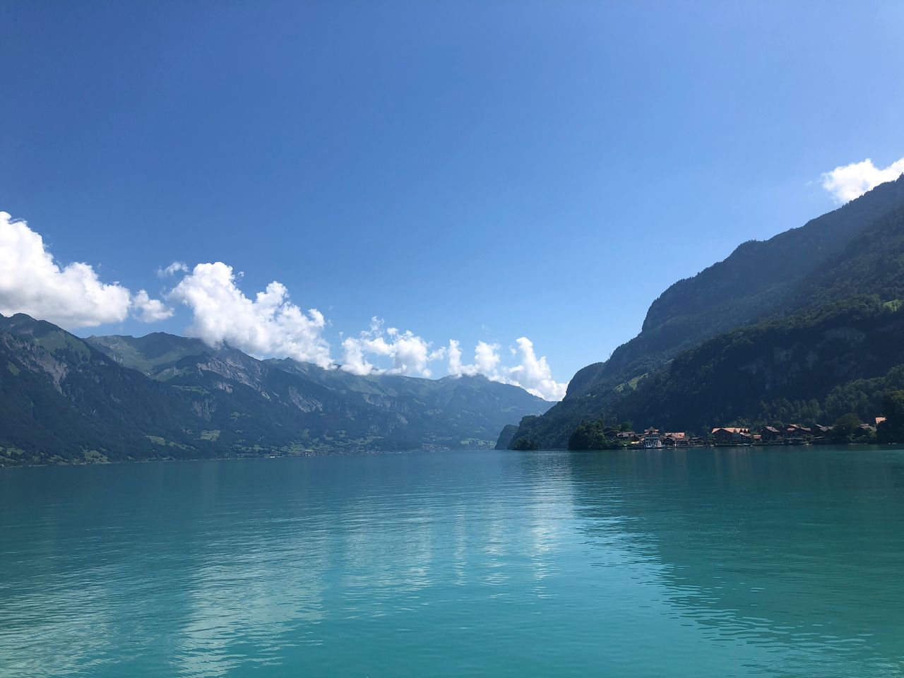 Tageskarte Brienzersee mit dem Schiff
