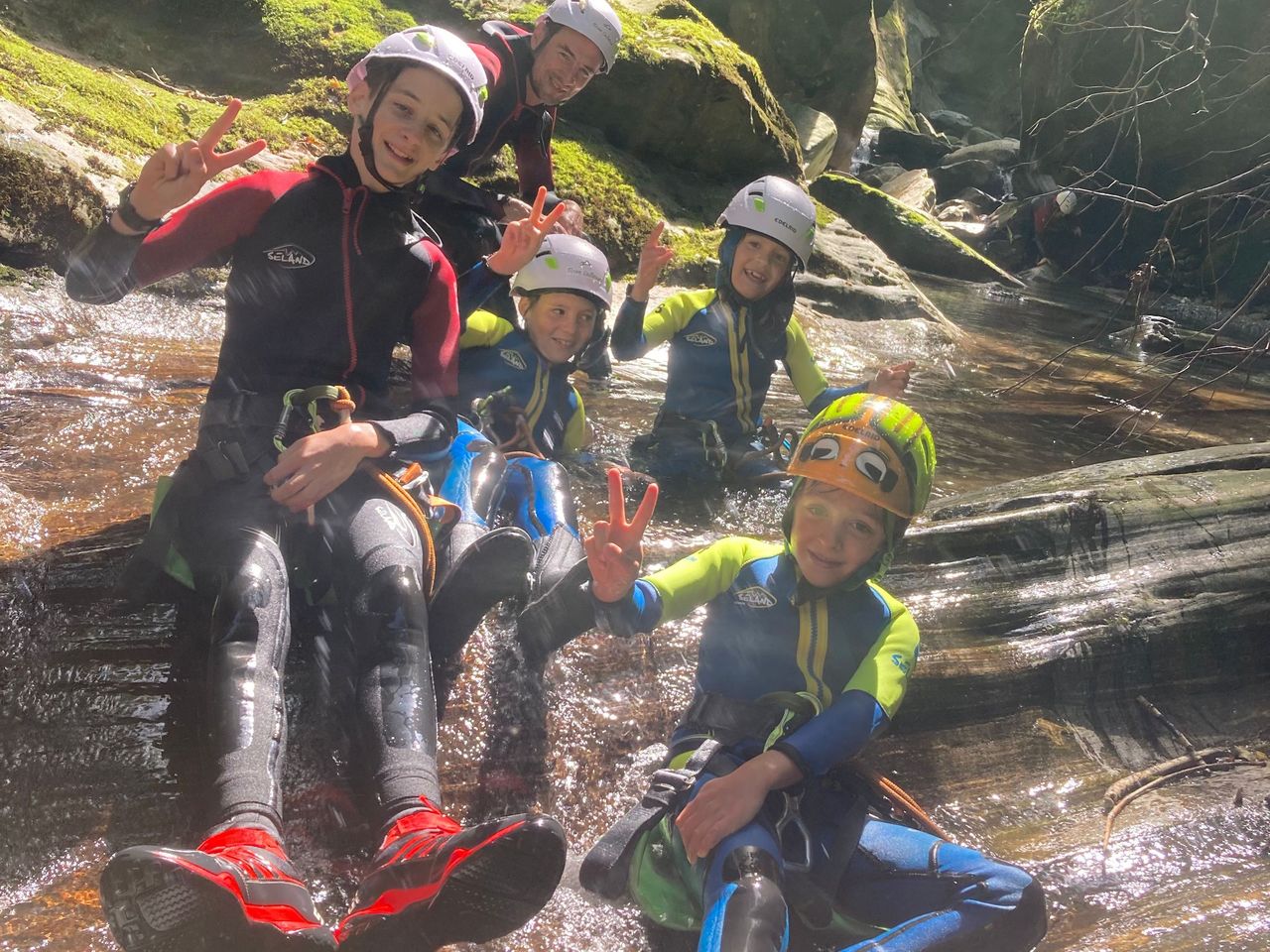 Verzascatal Corippo Schlucht Canyoning für Anfänger