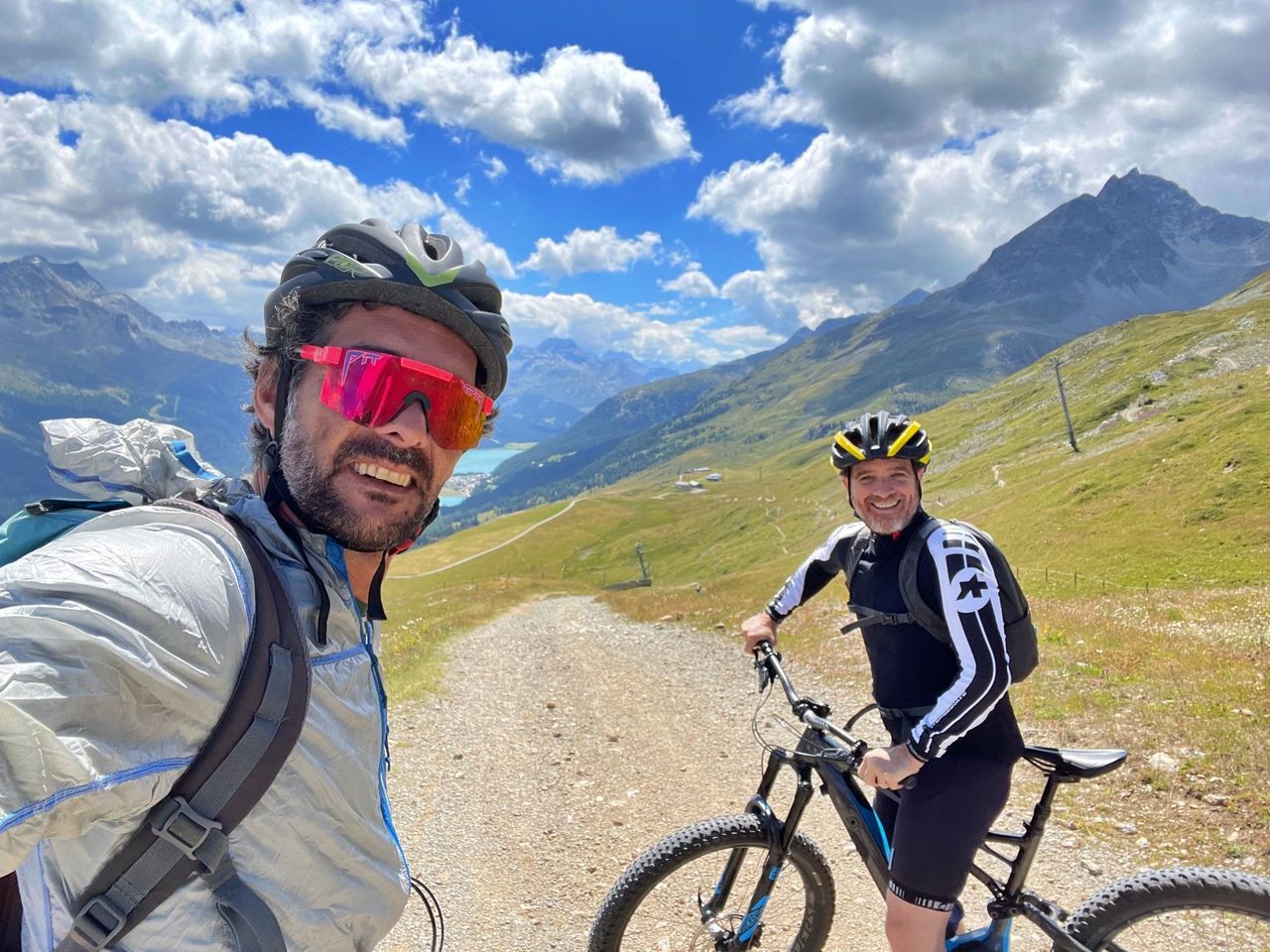 E-Mountainbike Tour ganzer Tag ab St. Moritz