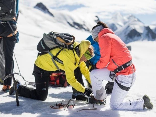 Signalkuppe 2-day ski tour private mountain guide from Zermatt
