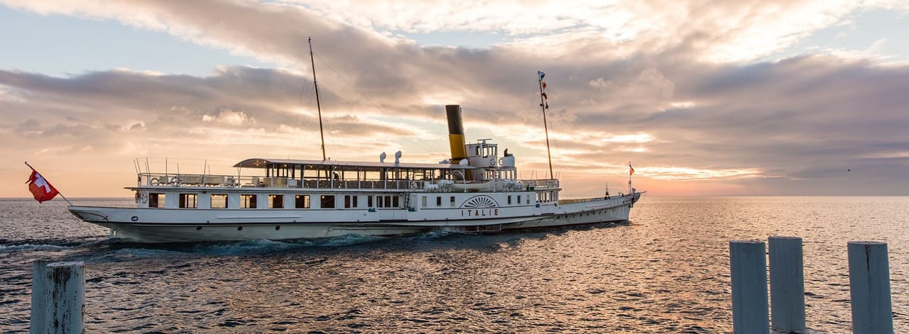 Ab Vevey: Riviera Tour Schiffsrundfahrt