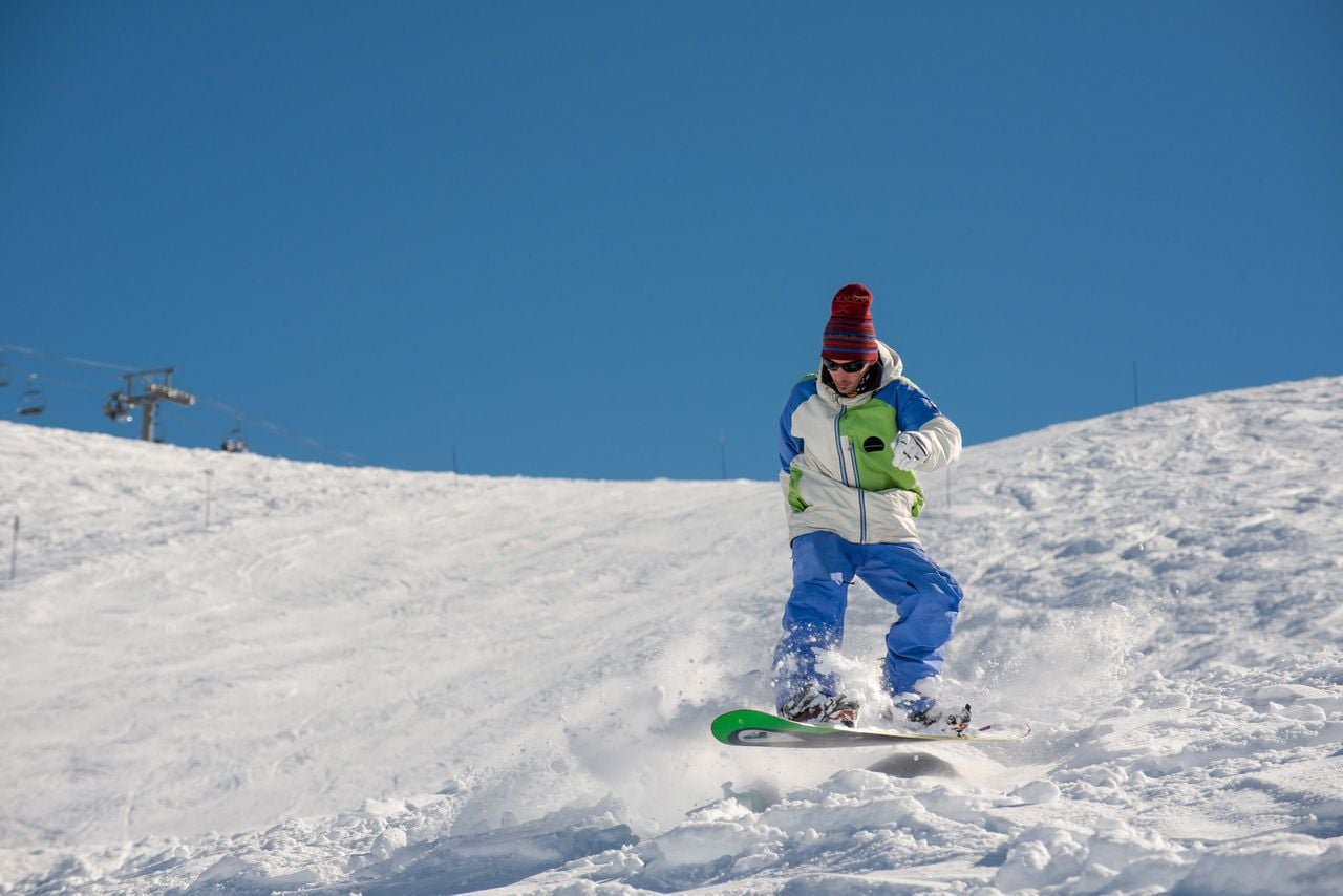 Ganzer Tag Snowboard Privatunterricht St. Moritz