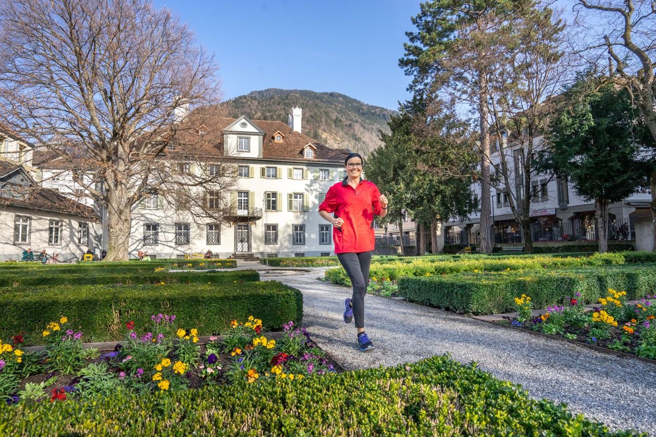 Joggende Stadtführung durch Chur