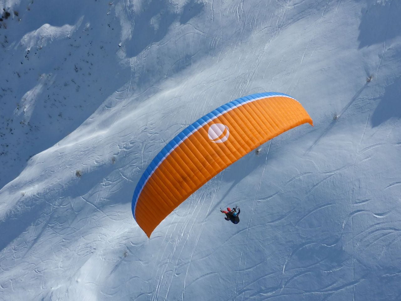 Davos Gleitschirmfliegen mit Privatpilot halber Tag