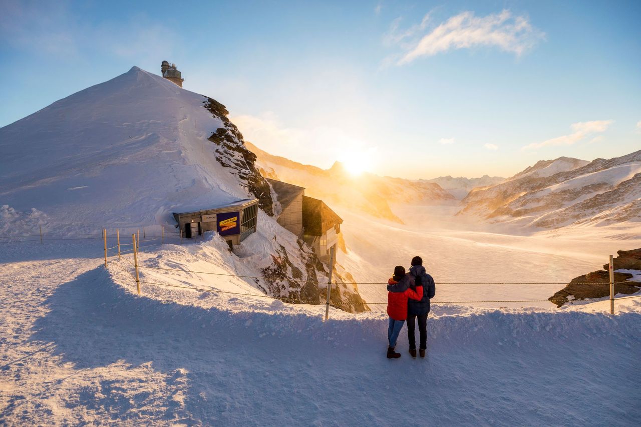 Ab Interlaken: Ticket Jungfraujoch inkl. Zugreservation