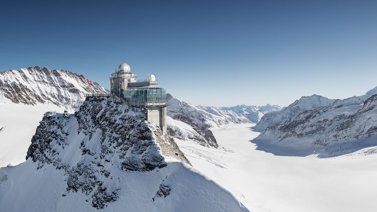Ab Interlaken: Ticket Jungfraujoch inkl. Zugreservation