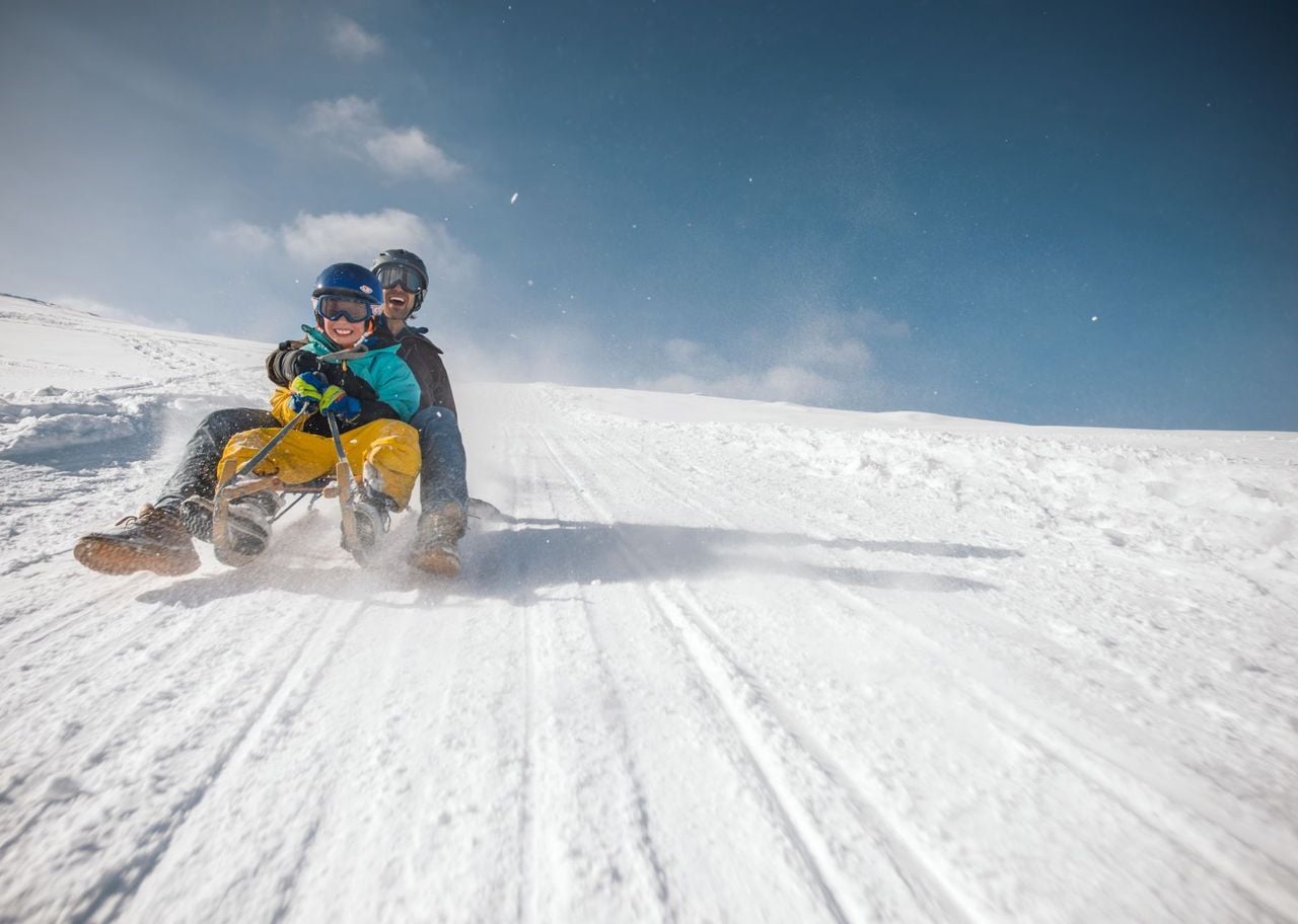 "Fox Run" Kleine Scheidegg Schlittelticket inkl. Bahnticket ab Wengen