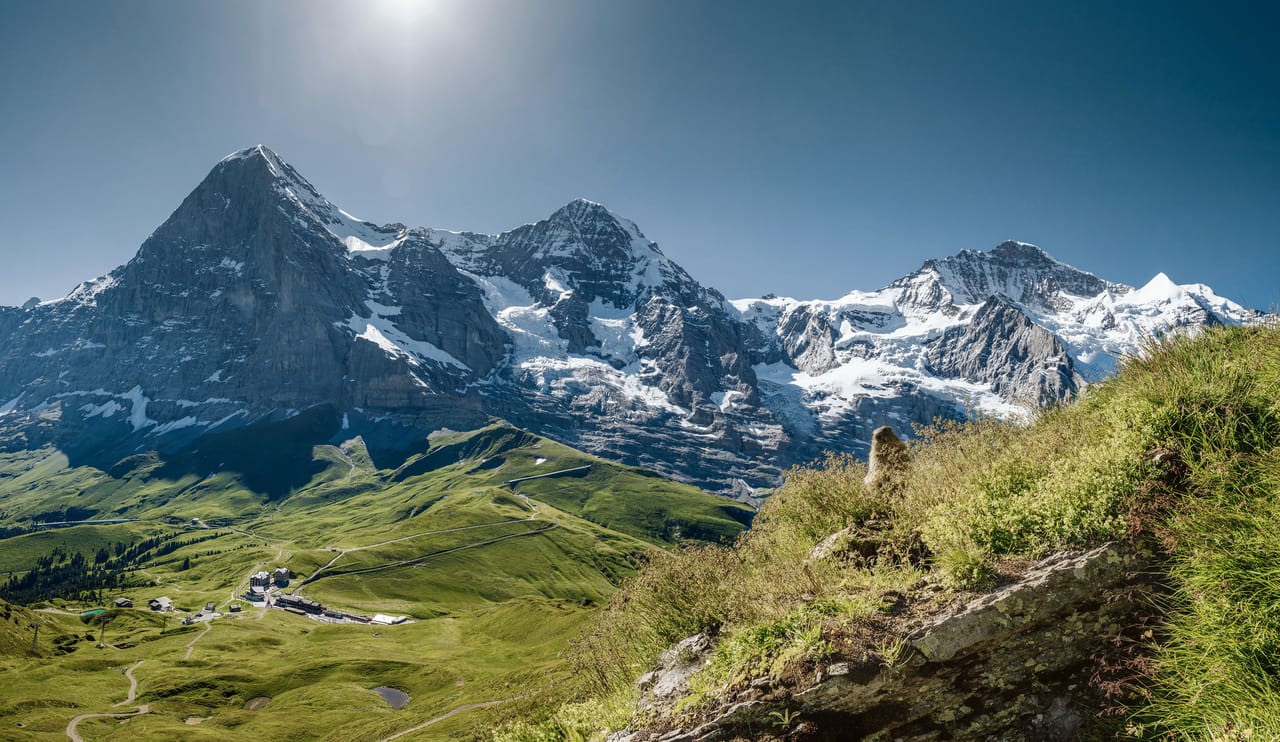 Ab Grindelwald: Ticket Jungfraujoch inkl. Zugreservation