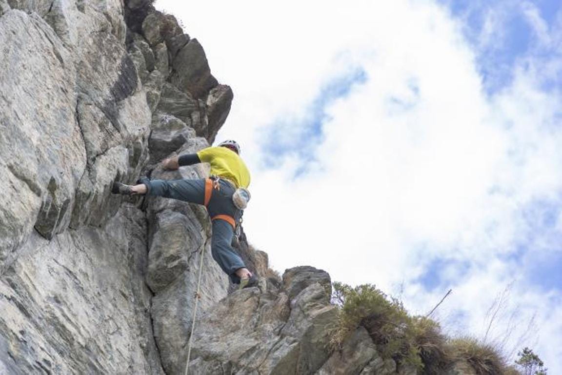 Via ferrata Schweifinen for advanced Zermatt