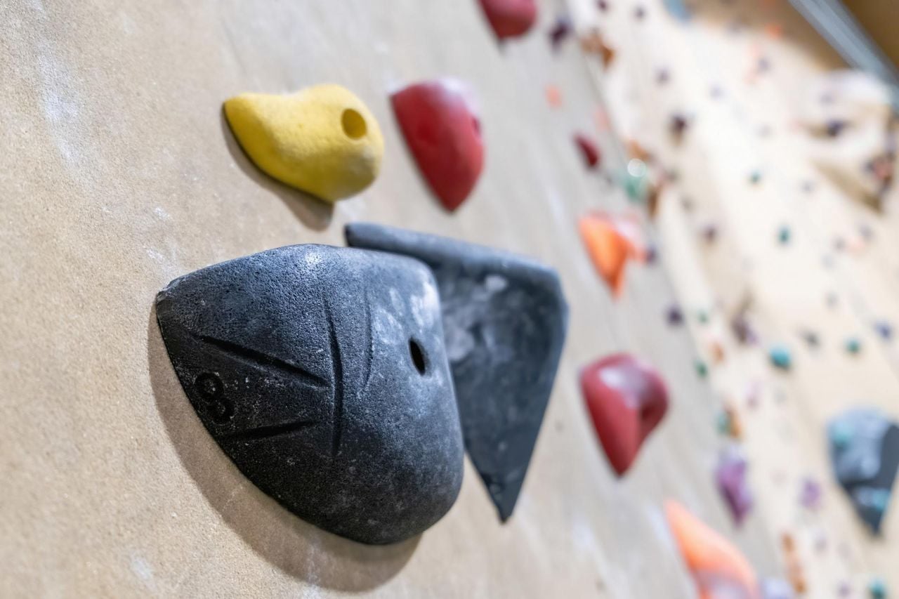 Indoor climbing at CERVO in Zermatt