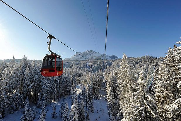Winterticket Pilatus mit Gondelbahn und Luftseilbahn ab/bis Kriens