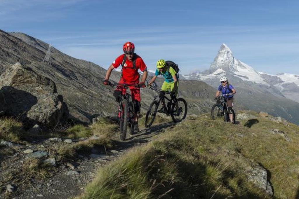 Mountainbike Lake View Tour privat ab Zermatt