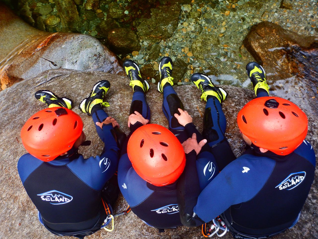 Vira Schlucht Canyoning Familien und Anfänger