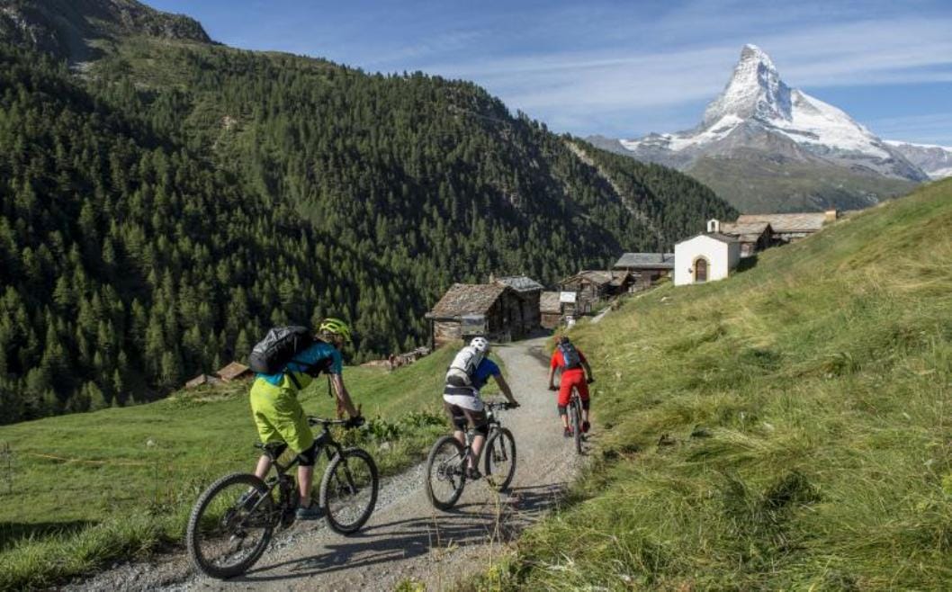 E-Bike gemütliche Abendrunde ab Zermatt