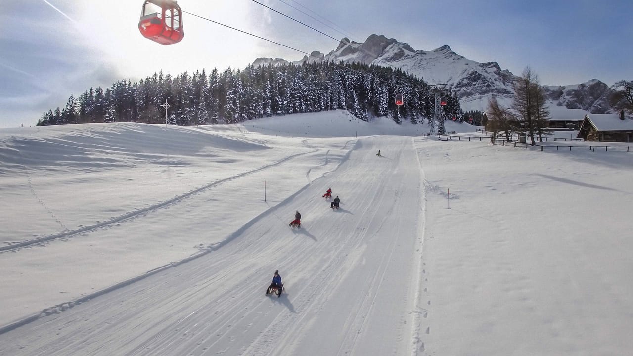 Winterticket Pilatus mit Gondelbahn und Luftseilbahn ab/bis Kriens