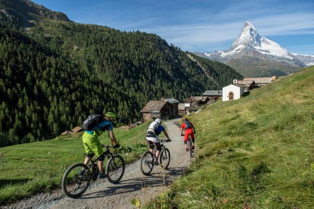 Mountainbike Lake View Tour privat ab Zermatt