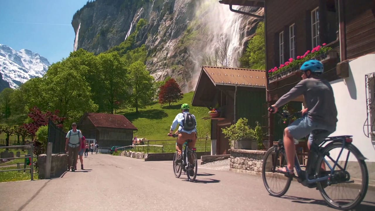 Ab Interlaken: E-Bike Tour nach Lauterbrunnen