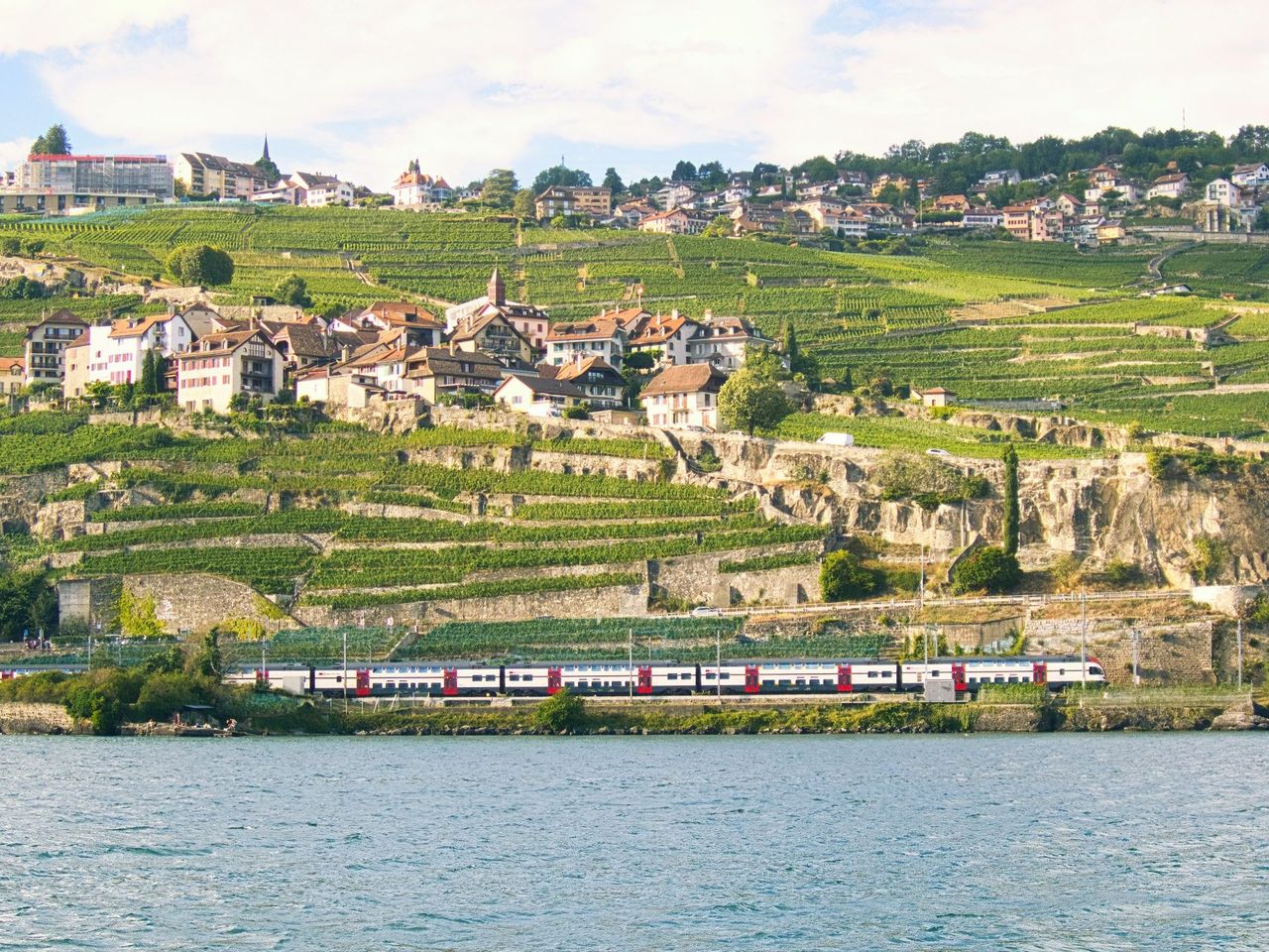 Bahnticket zwischen Lausanne und Montreux  
