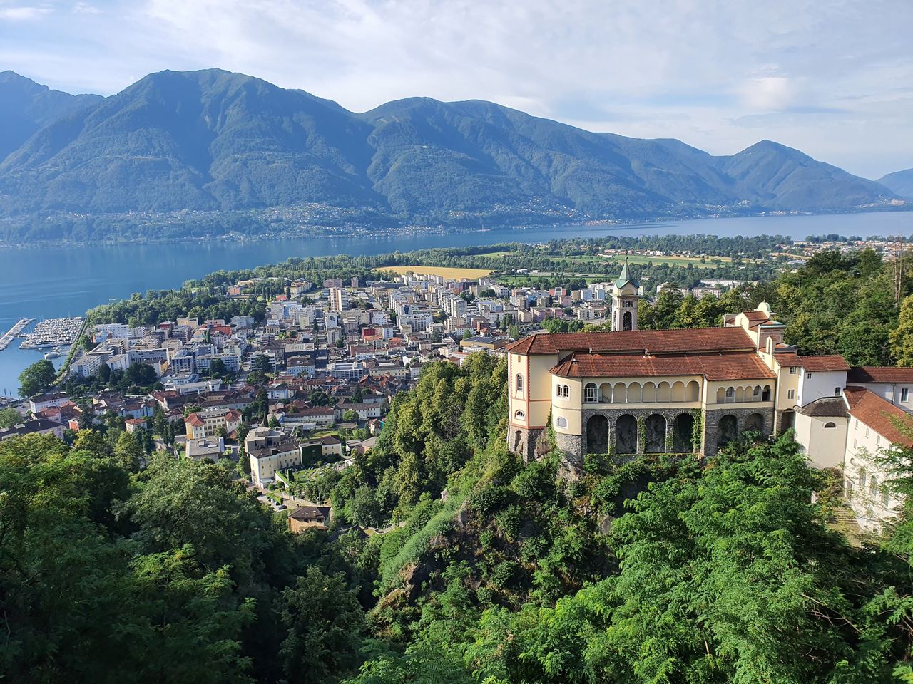 Schifffahrt Locarno - Brissago Hafen Ticket