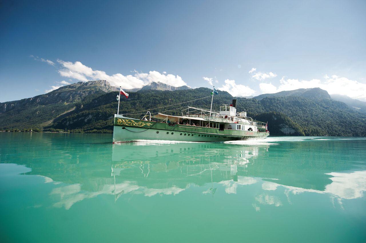 Tageskarte Brienzersee mit dem Schiff