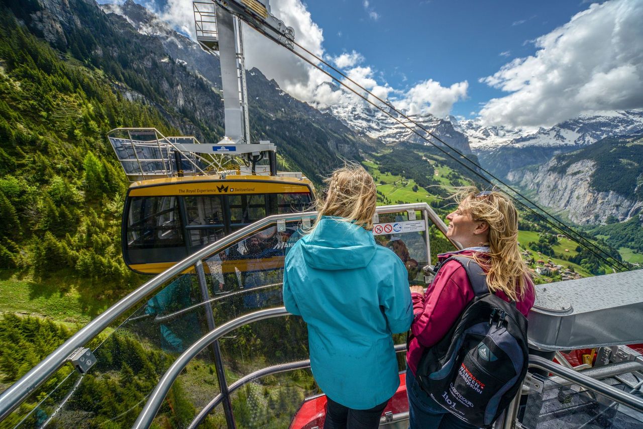 Ab Wengen: Ticket Männlichen