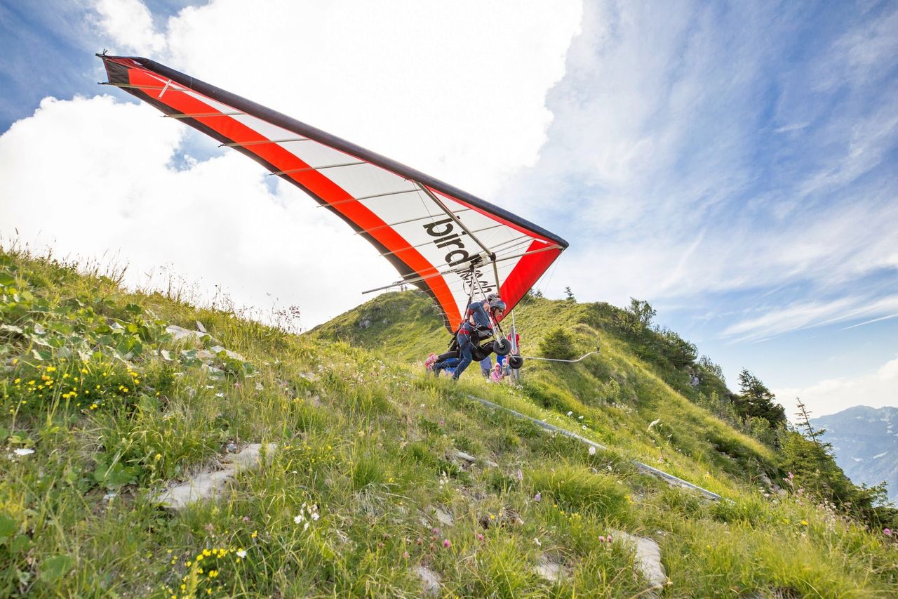 Stanserhorn Tandem Delta Flug