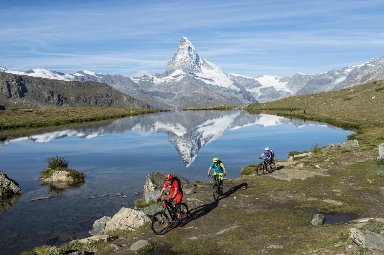 Mountainbike Lake View Tour privat ab Zermatt